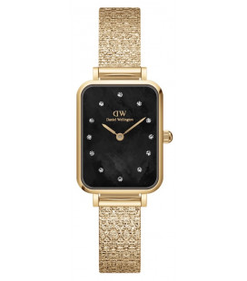 Daniel Wellington Quadro Lumine Pressed Piano (black) Evergold