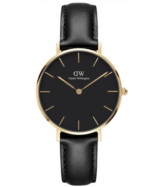 Daniel Wellington Petite Sheffield (black) 32 mm Evergold