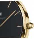 Daniel Wellington Petite Sheffield (black) 32 mm Evergold