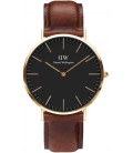 Daniel Wellington Classic St Mawes (black) 40 mm Evergold